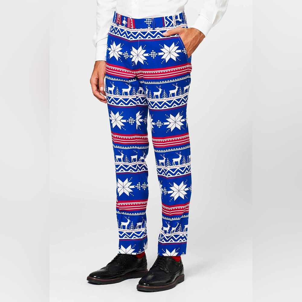 OppoSuits Christmas Holiday The Reindeer Trousers